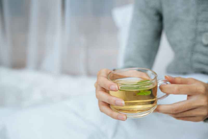 خوردن چایی سبز برای لاغری